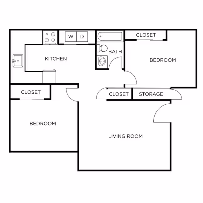 Unit 10-2107 7-2070 floor plan